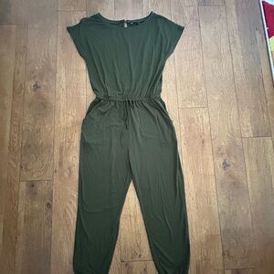Olive Green Women's Jumpsuit